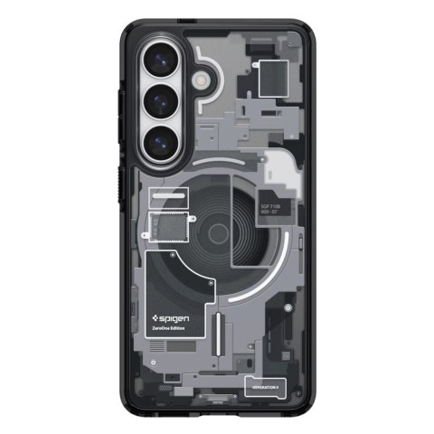 Etui pokrowiec na Samsung Galaxy S26 Zero One Ultra Hybrid Mag MagSafe - przezroczysto czarne