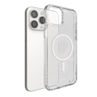 Etui pokrowiec do iPhone 15 Pro Max D3O MagSafe - przezroczysty