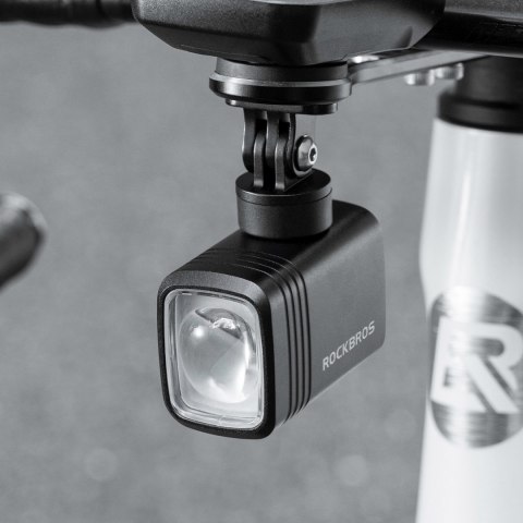 Lampka rowerowa przednia akumulatorowa 1000 lm 2800 mAh - czarna
