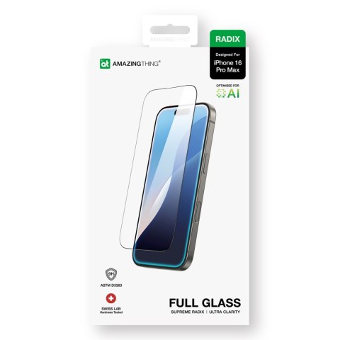 Szkło hartowane do iPhone 16 Pro Max Radix Full Glass