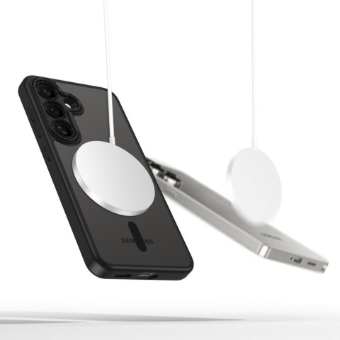 Etui pokrowiec case na Samsung Galaxy S25 MagCam MagSafe - czarny