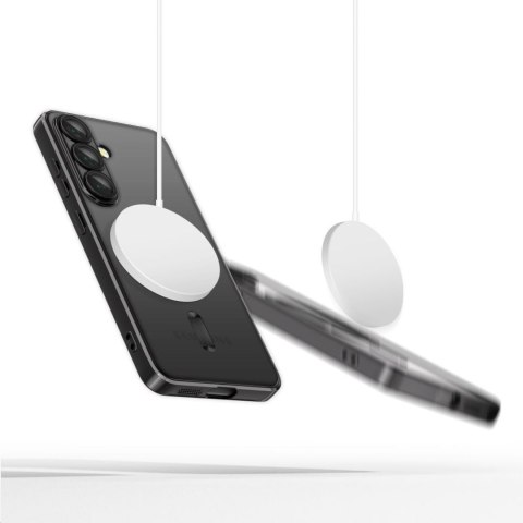 Etui pokrowiec na Samsung Galaxy A56 5G MagFlex MagSafe - przezroczysto czarny