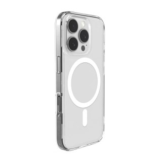 Etui silikonowe do iPhone 16 Pro Lite Mag MagSafe - przezroczyste