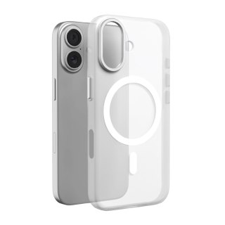 Etui pokrowiec na iPhone 17 Lightfeel MagSafe - przezroczysto białe