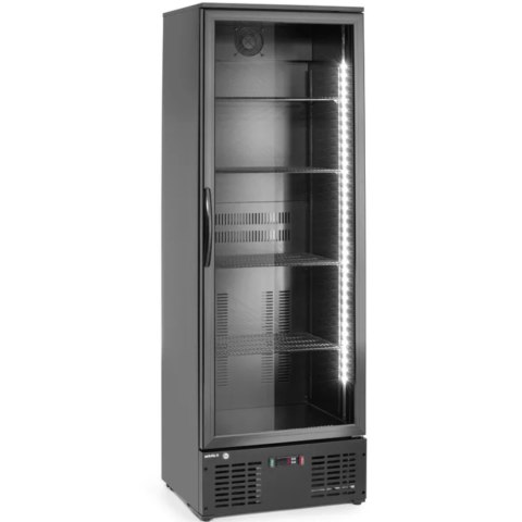 Lodówka chłodziarka barowa 1-drzwiowa 4 półki LED 243 l 195 W