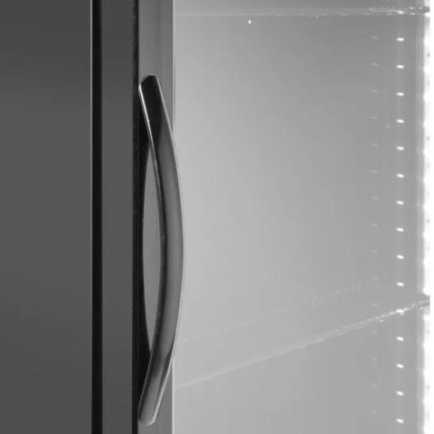 Lodówka chłodziarka barowa 1-drzwiowa 4 półki LED 243 l 195 W