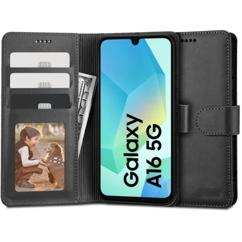 Etui pokrowiec na Samsung Galaxy A16 4G / 5G Wallet - czarne