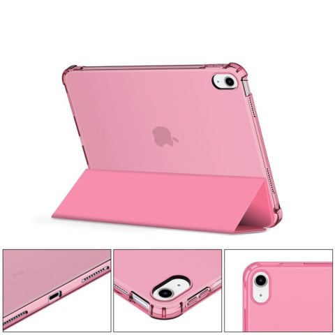 Etui pokrowiec na iPad 10 / 2022 SC Pen Hybrid - różowo przezroczyste
