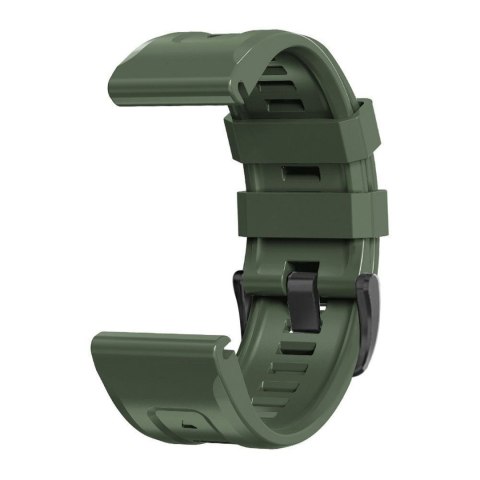 Pasek na zegarek Garmin Fenix 5 / 6 / 6 Pro / 7 IconBand - zielony