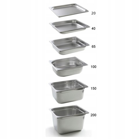 Pokrywka do GN ze stali Profi Line GN 1/9 - Hendi 804162