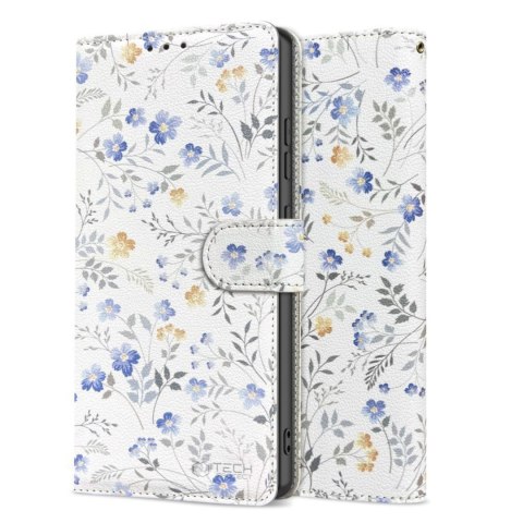 Etui pokrowiec na Samsung Galaxy A57 5G Wallet - kolorowe kwiaty