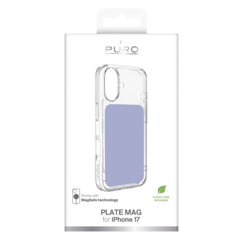 Etui pokrowiec na iPhone 17 Plate Mag MagSafe - fioletowy
