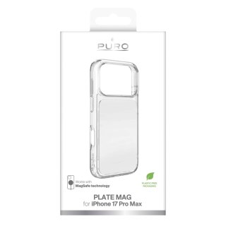 Etui pokrowiec na iPhone 17 Pro Max Plate Mag MagSafe - biały