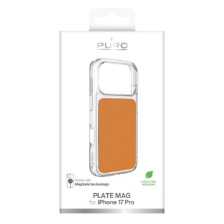 Etui pokrowiec na iPhone 17 Pro Plate Mag MagSafe - pomarańczowy