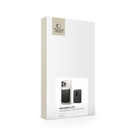 Etui pokrowiec na karty do smartfona MagWallet Magsafe - czarny