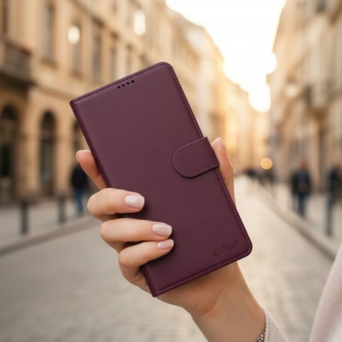 Etui pokrowiec z klapką na Samsung Galaxy A36 / A56 / A37 5G Wallet - bordowy