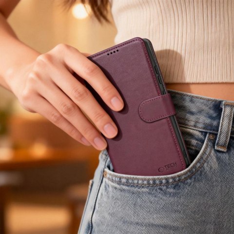 Etui pokrowiec z klapką na Samsung Galaxy A36 / A56 / A37 5G Wallet - bordowy