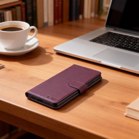 Etui pokrowiec z klapką na Samsung Galaxy A36 / A56 / A37 5G Wallet - bordowy