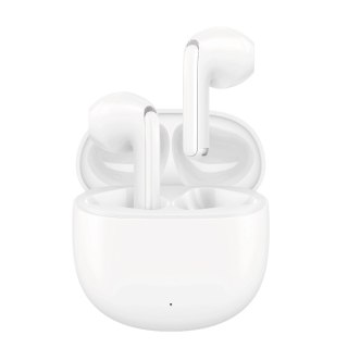 Słuchawki bezprzewodowe douszne z funkcjami AI Bluetooth TWS - białe