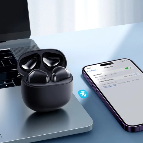 Słuchawki bezprzewodowe douszne z funkcjami AI Bluetooth TWS - czarne