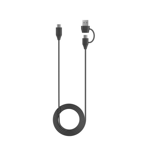 Mikrofon dynamiczny gamingowy przewodowy USB XLR RGB - czarny