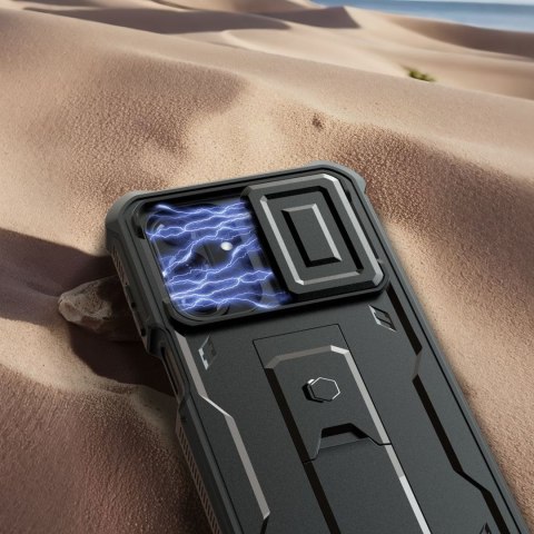 Etui pokrowiec na Samsung Galaxy A17 4G / 5G Kevlar Cam+ - czarny