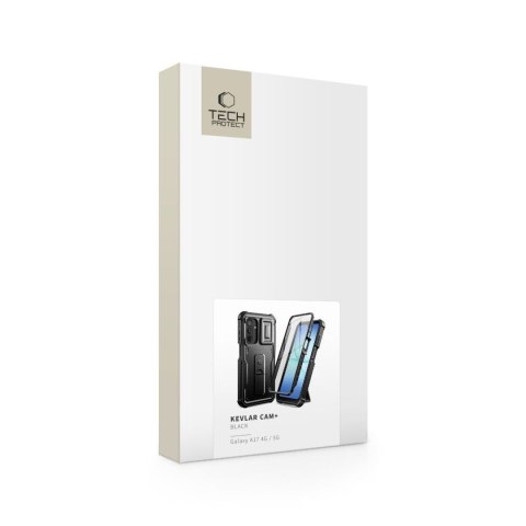 Etui pokrowiec na Samsung Galaxy A17 4G / 5G Kevlar Cam+ - czarny