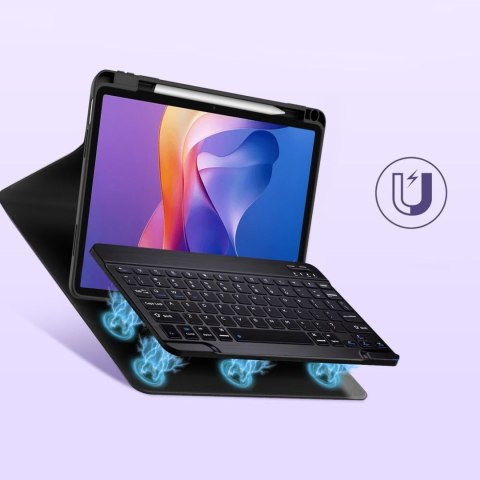 Etui pokrowiec z klawiaturą na Xiaomi Redmi Pad 2 11.0 - czarny