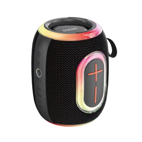 Głośnik bezprzewodowy podświetlany RGB Bluetooth 80W - czarny