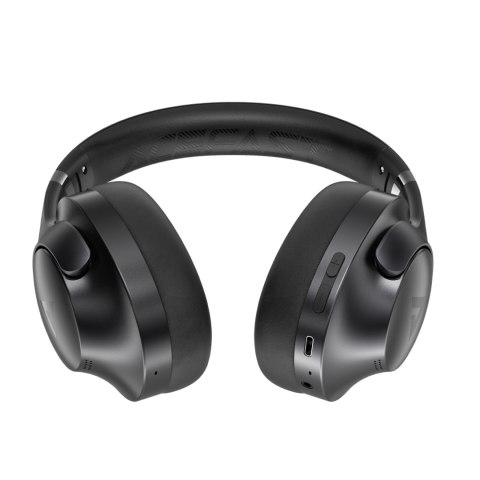 Słuchawki nauszne H4 ANC bezprzewodowe Bluetooth 5.3 IPX4 - czarne
