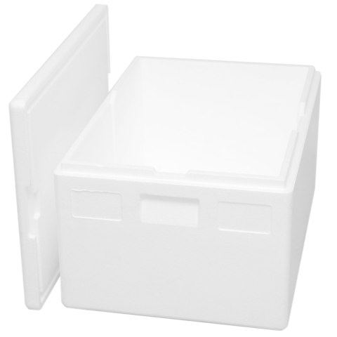 Termobox pudełko termiczne styropianowe z pokrywką atest PZH 685x485x265mm 53L