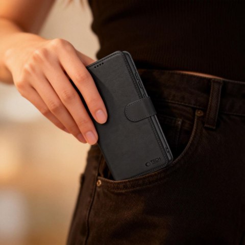 Etui pokrowiec z klapką na Samsung Galaxy A57 5G Wallet - czarny