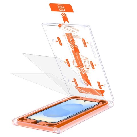 Szkło hartowane na Samsung Galaxy S25+ Quick Set+ - przezroczyste