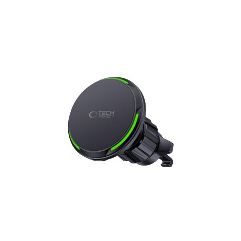 Uchwyt samochodowy na telefon z ładowarką indukcyjną MagSafe 15W QI2 - czarny
