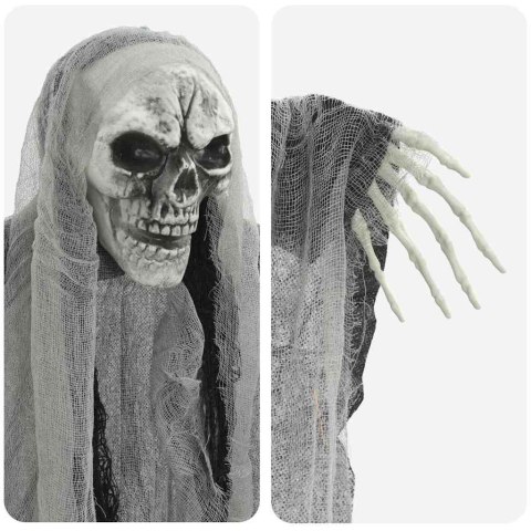 Dekoracje Halloween wiszące 3 szt. czarne 66 x 110 cm z poliestru