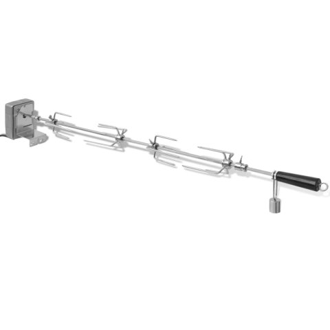 Grill obrotowy ze stali nierdzewnej, 1000 mm, z silnikiem