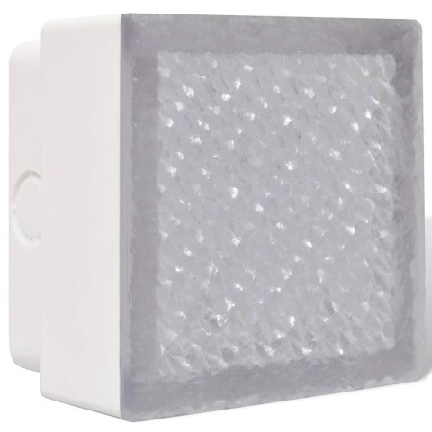 Oświetlenie podłogowe LED 100x100mm, 16 diod, ciepła biel