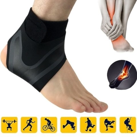 Stabilizator kostki czarny M zestaw lewy prawy