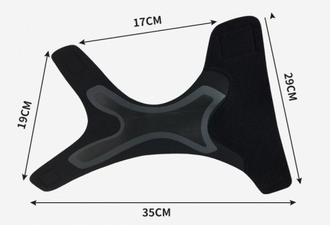Stabilizator kostki czarny M zestaw lewy prawy