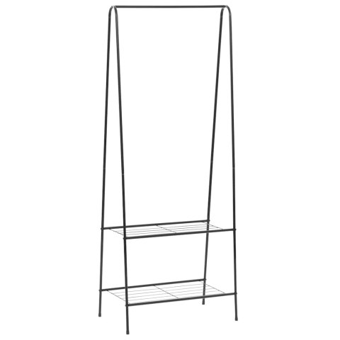 Stojak na ubrania czarny 59 x 35 x 150 cm
