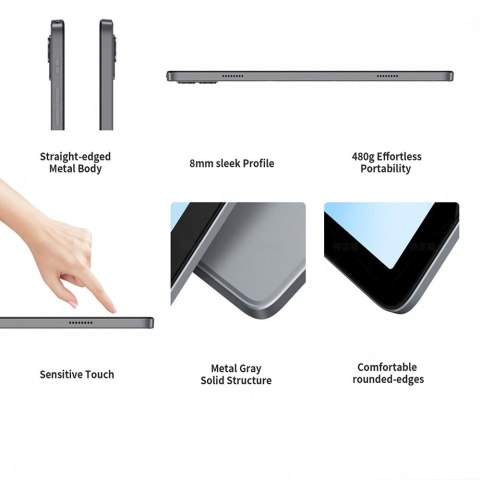 Tablet G-tab T11 Android 14 10.1 cali IPS Metal Dual SIM