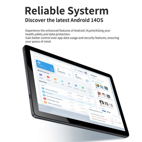 Tablet G-tab T11 Android 14 10.1 cali IPS Metal Dual SIM