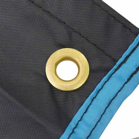 Torba do przechowywania Oxford czarna i niebieska 63,5 x 40 cm