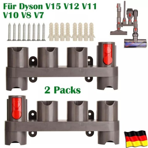 Uchwyt do odkurzacza Dyson V11 na ścianę, szary