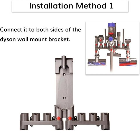 Uchwyt do odkurzacza Dyson V11 na ścianę, szary