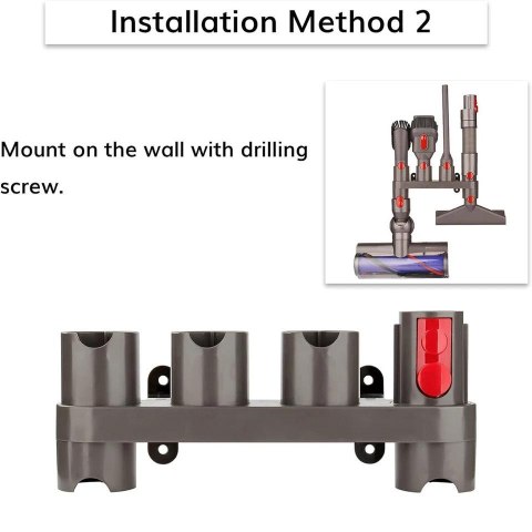 Uchwyt do odkurzacza Dyson V11 na ścianę, szary