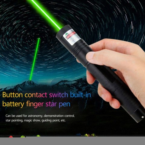 Wskaźnik laserowy zielony 532nm 1mW ładowalny USB