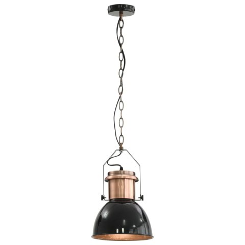 Lampa sufitowa 2 szt. okrągła E27 czarna