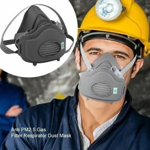 Maska przeciwpyłowa premium z 10 wymiennymi filtrami