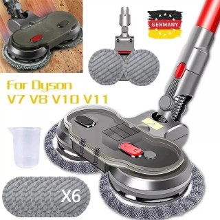 Mop elektryczny do odkurzaczy Dyson V6/V7/V8/V10/V11 z zbiornikiem na wodę